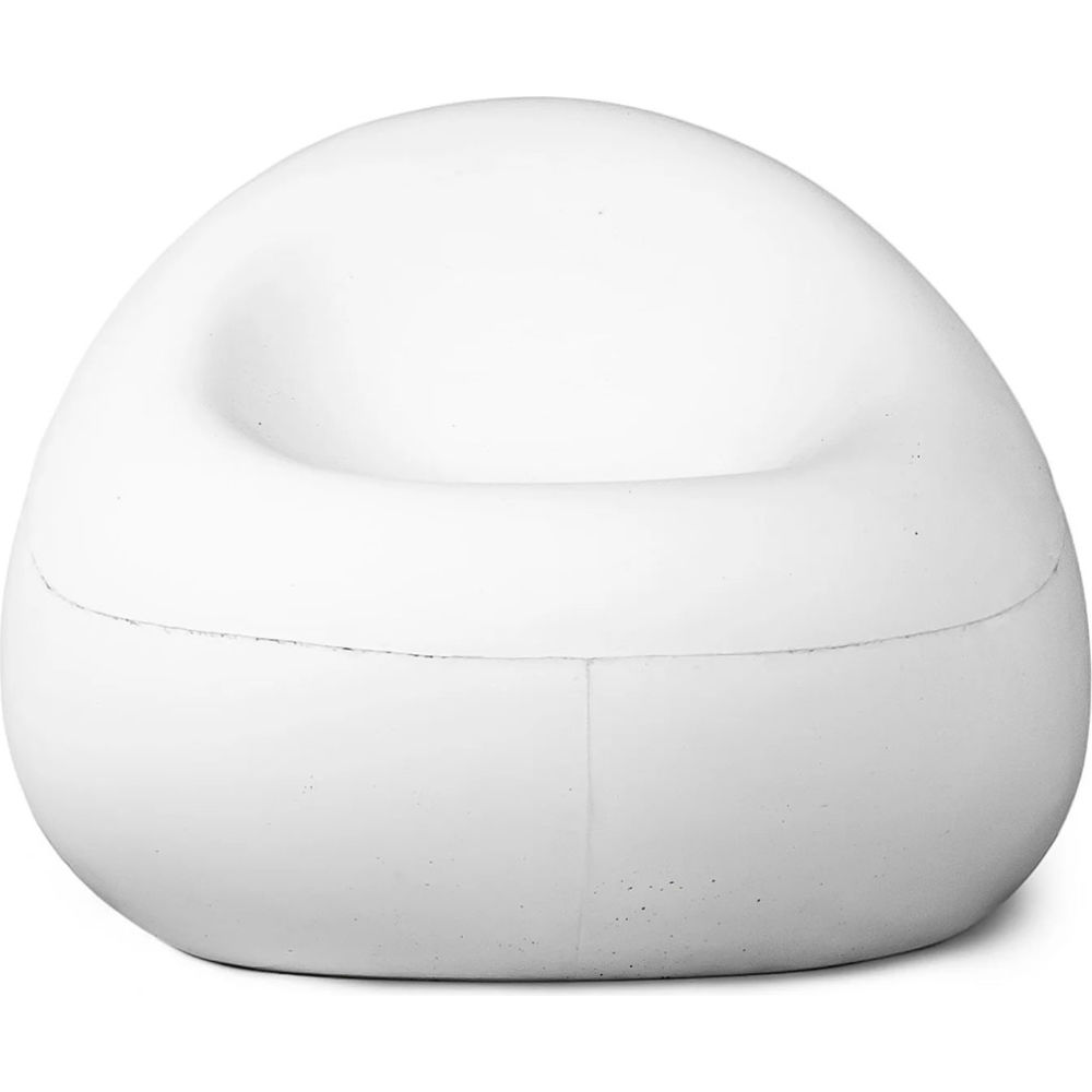 B3219286 Bubble Lounge Chair - White Concrete