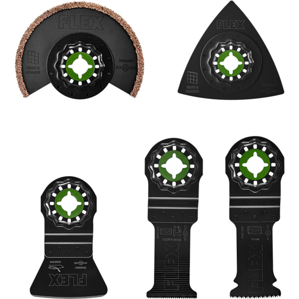 Chervon North America B3131353 Flex Oscillating Tiling Project Kit - Black - 5 Piece