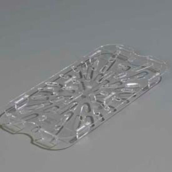 Picture of Carlisle Sanitary Maintenance B637832 Topnotch Drain Shelf - 10.38 x 4.75 x 0.6 in. - Clear