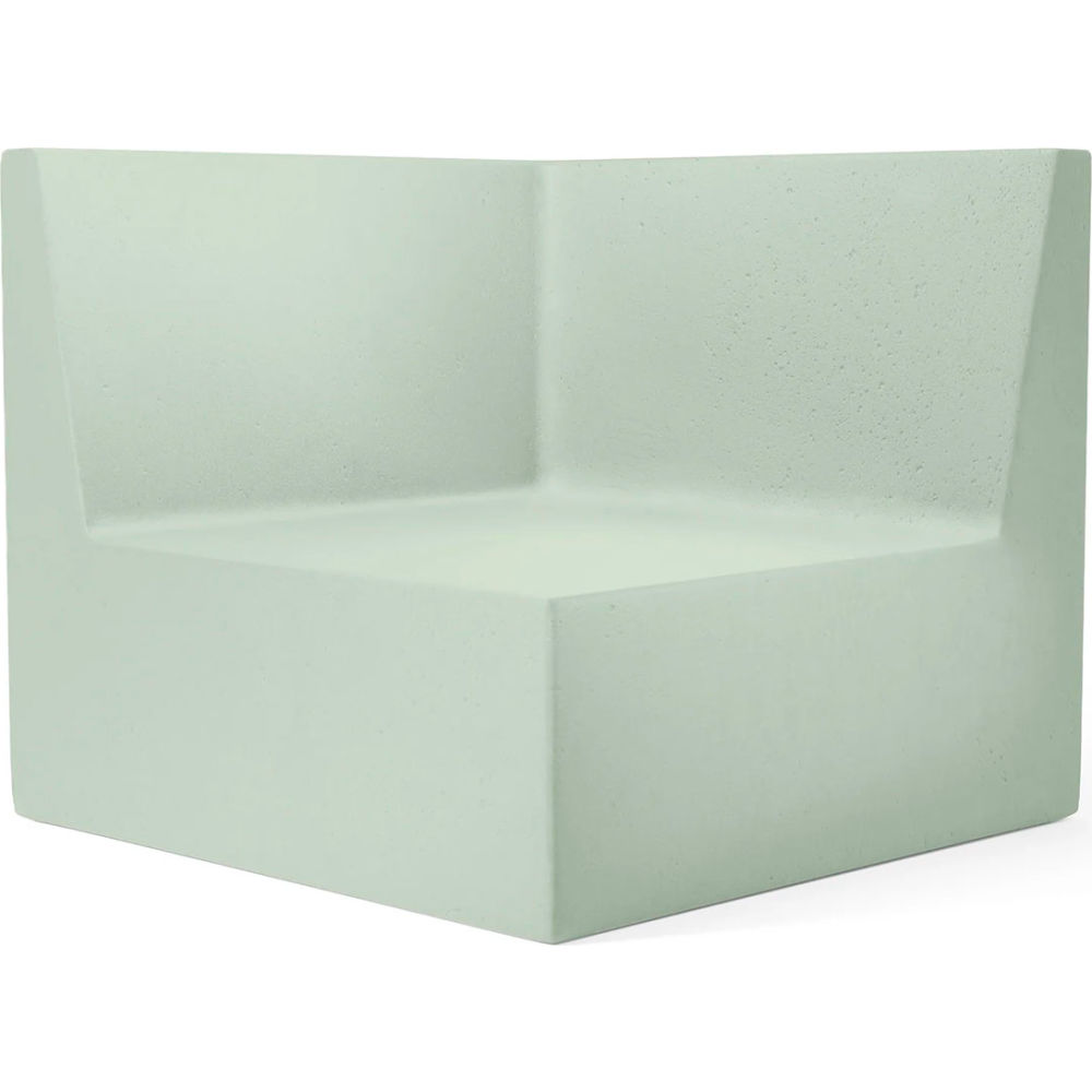 B3219167 Modular Couch Corner Chair - Pistachio Concrete - Green