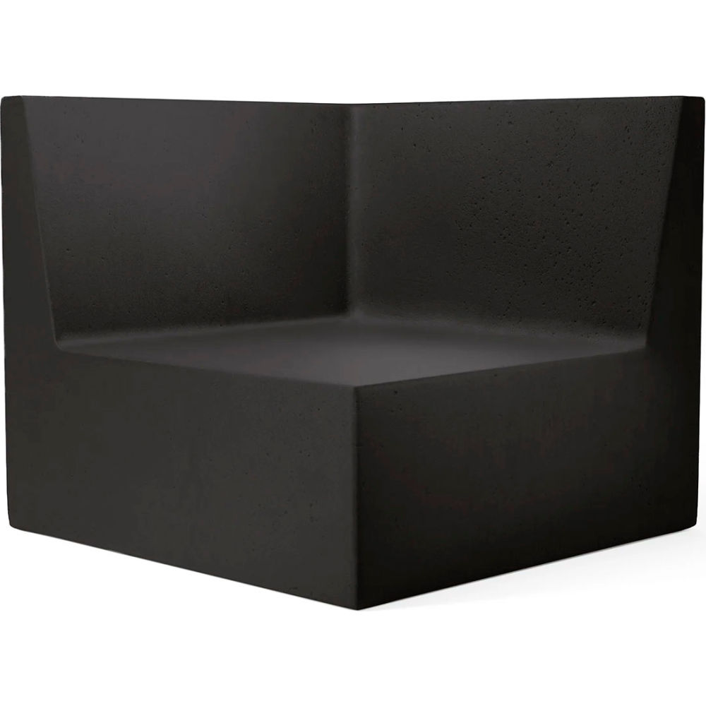 B3219236 Modular Couch Corner Chair - Licorice Concrete