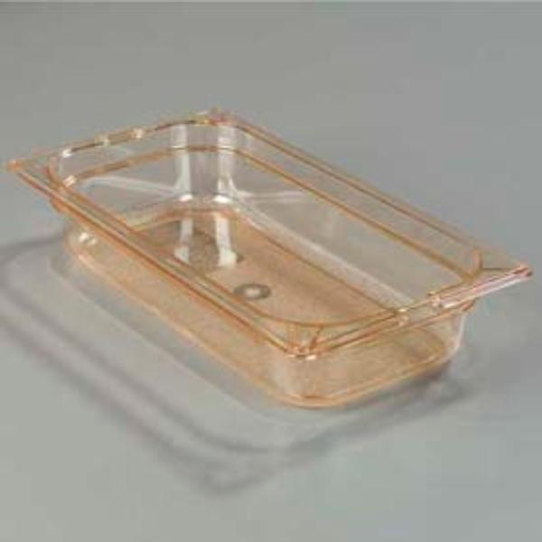Picture of Carlisle Sanitary Maintenance B638019 Topnotch Pan - 12.75 x 7 x 2.5 in. - Amber