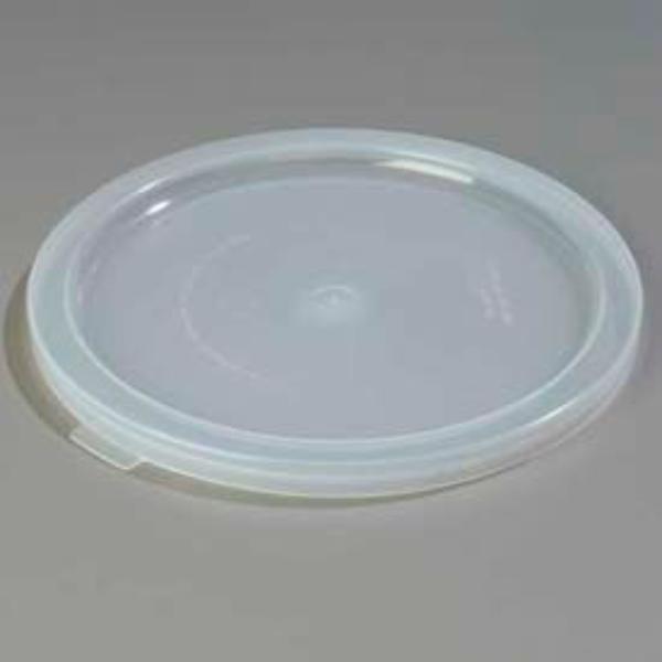 Picture of Carlisle Sanitary Maintenance B638050 12.75 in. Bains Marie Food Storage Container Lid - Clear