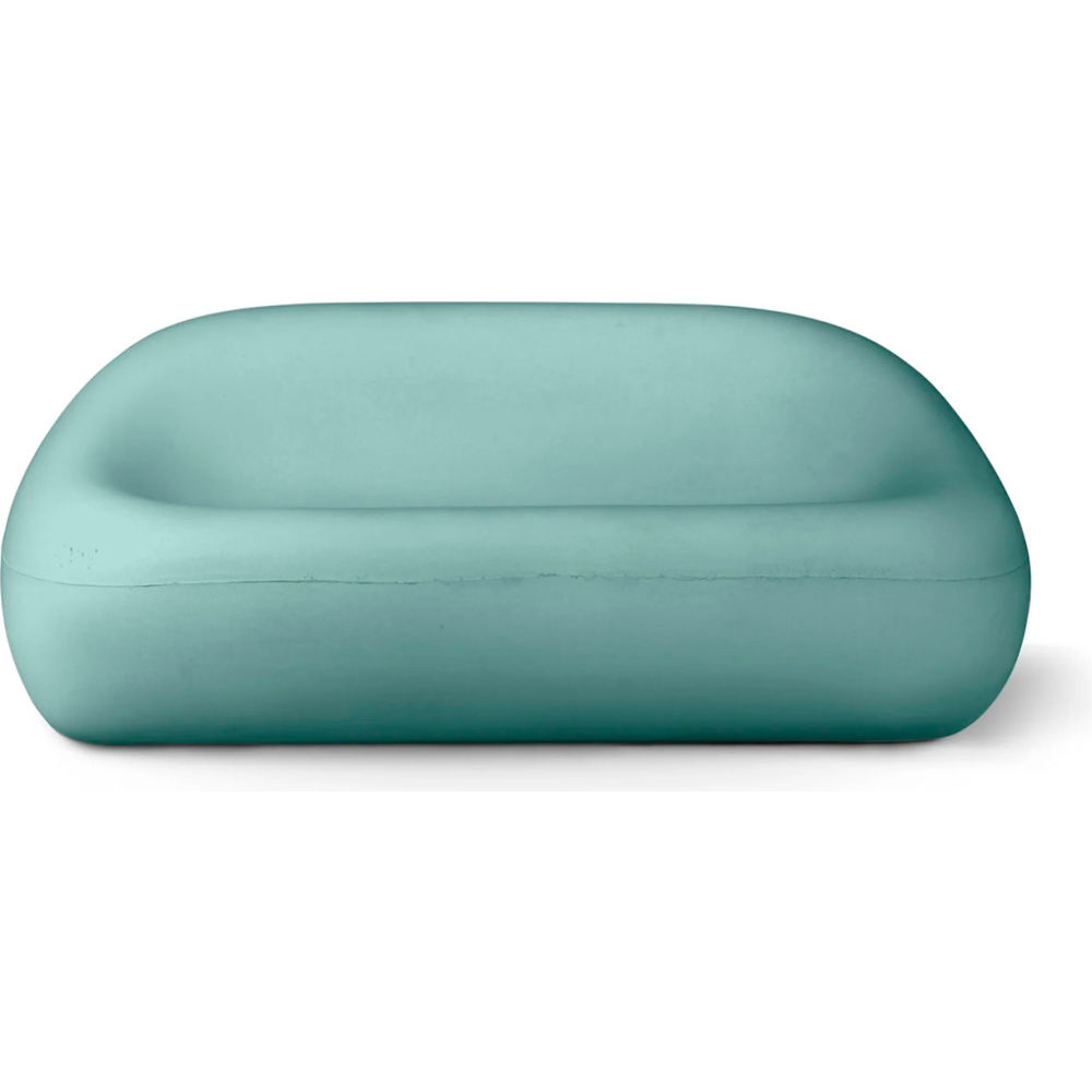 B3219196 Bubble Couch Loveseat - Turquoise Concrete