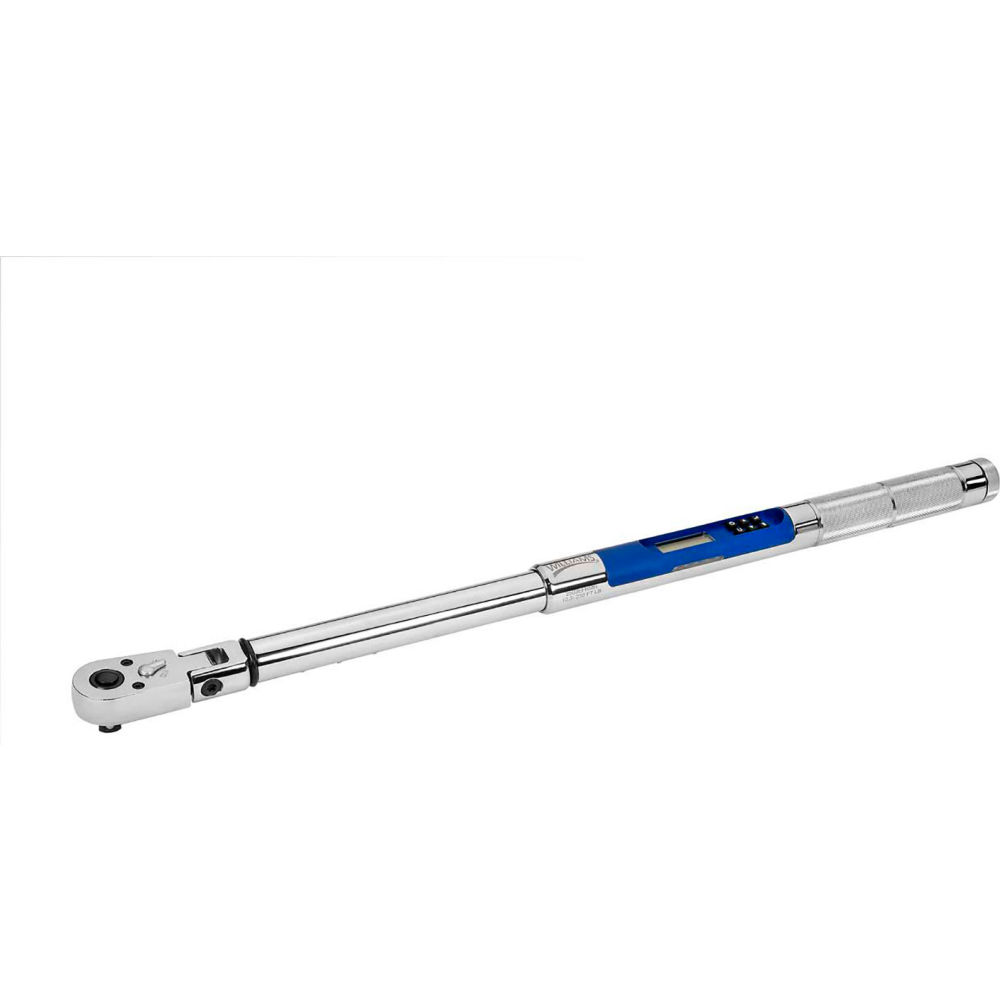 B3193812 0.5 in. Drive Electronic Torque Wrench - 12.5-250 ft. lbs - Silver