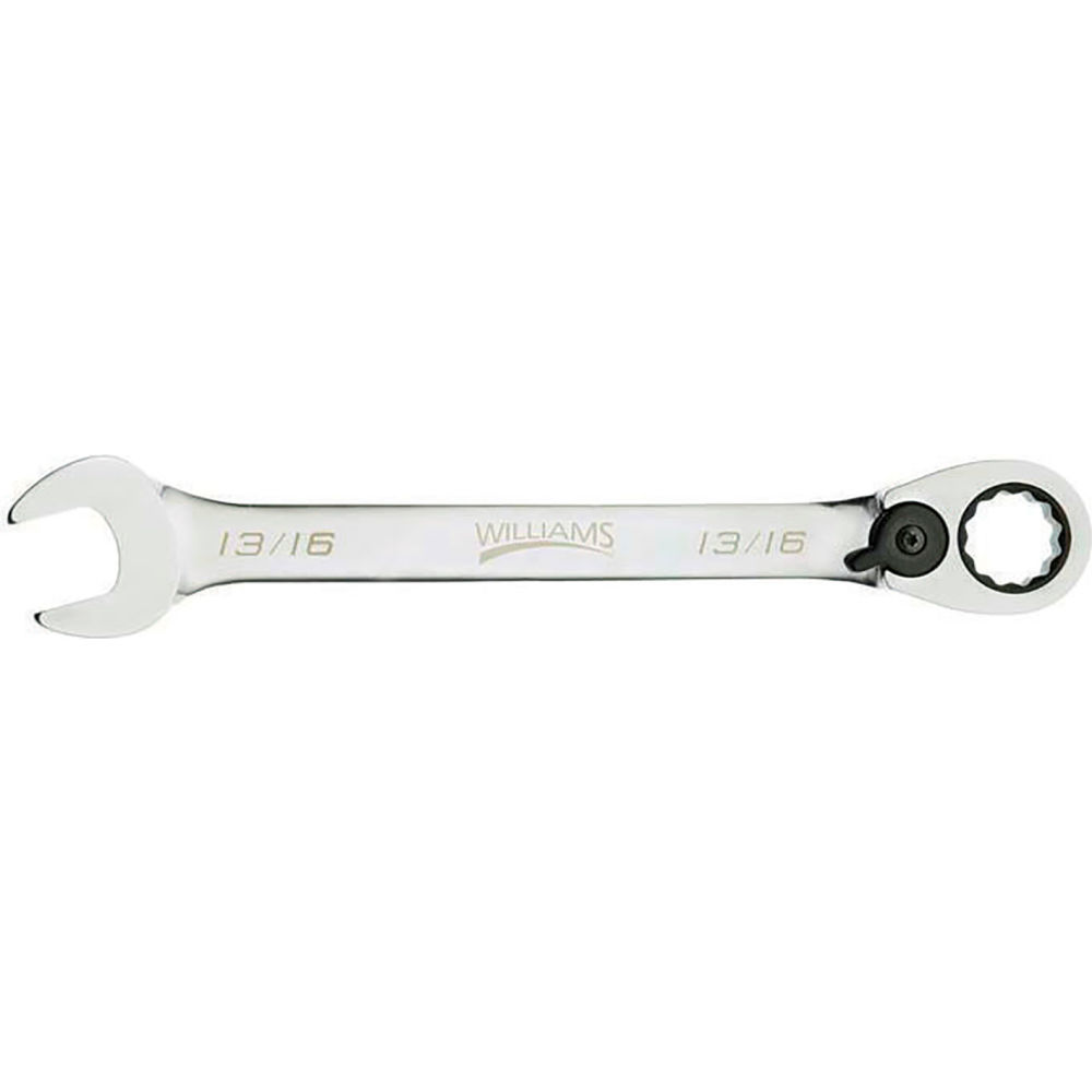 B3193718 0.25 in. 12-Point Reversible Ratcheting Combination Wrench - Chrome