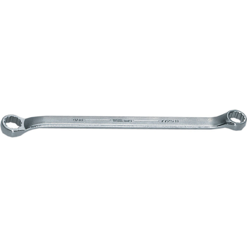 B3193388 Double Head 10 deg Offset Box End Wrench - 12 Points - 0.75 x 0.875 in. Opening - Silver