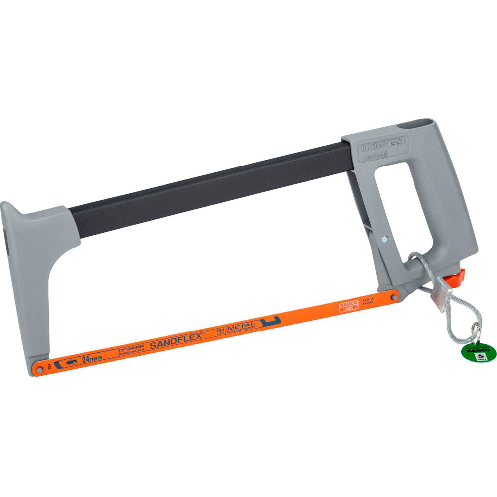 B3193015 Bahco Hacksaw Frame - 12 in. Blade Length - Gray Handle