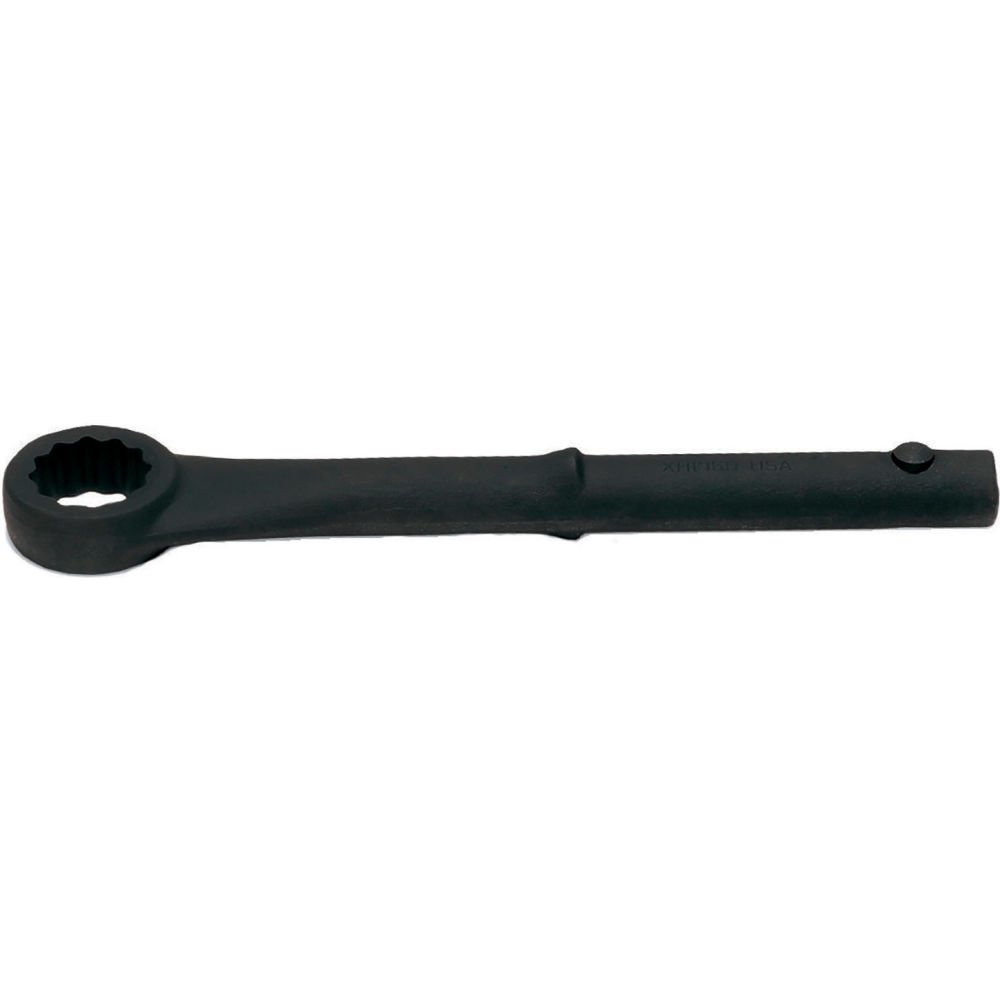 B3193295 Straight Box End Tubular Handle Wrench - 12 Points - 0.75 in. Opening - Black