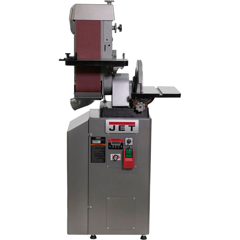 B3169635 J-64812VS 6 x 48 in. Variable Speed Belt & 12 in. Disc Finishing & Grinding Machine - 230V - 3PH