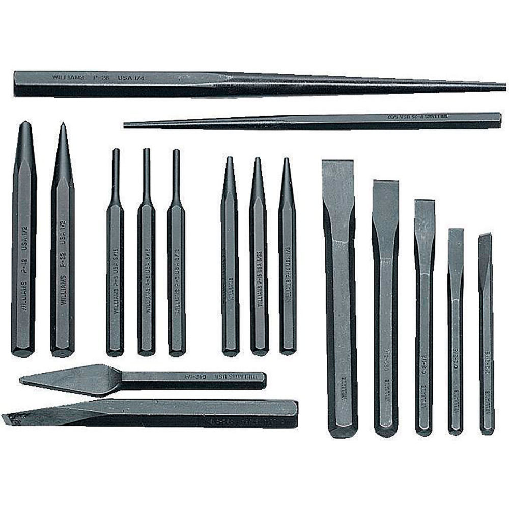B3191410 Punch & Chisel Set - 17 Piece
