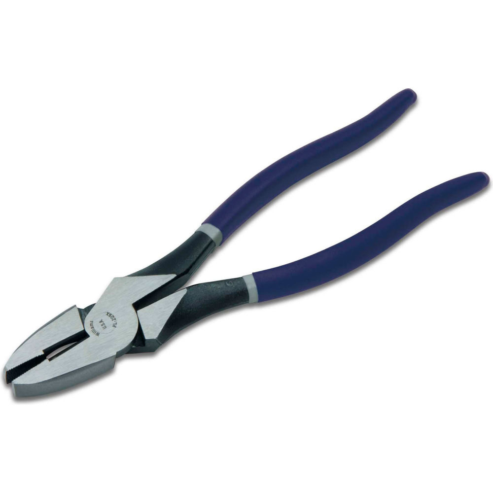 B3191405 9.5 in. Industrial Grade   England Linesman Plier - Blue