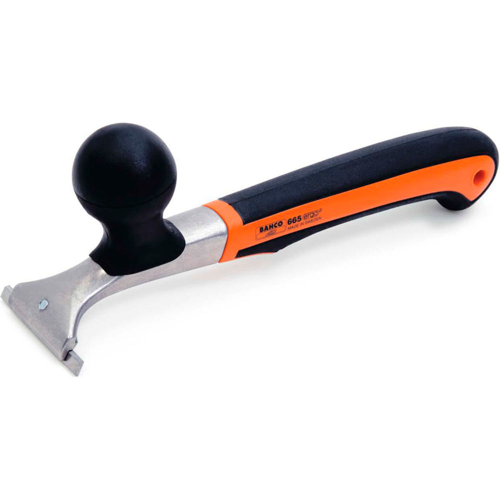 B3193234 Bahco 12 in. Paint Scraper with 2.5 Blade - Orange & Black