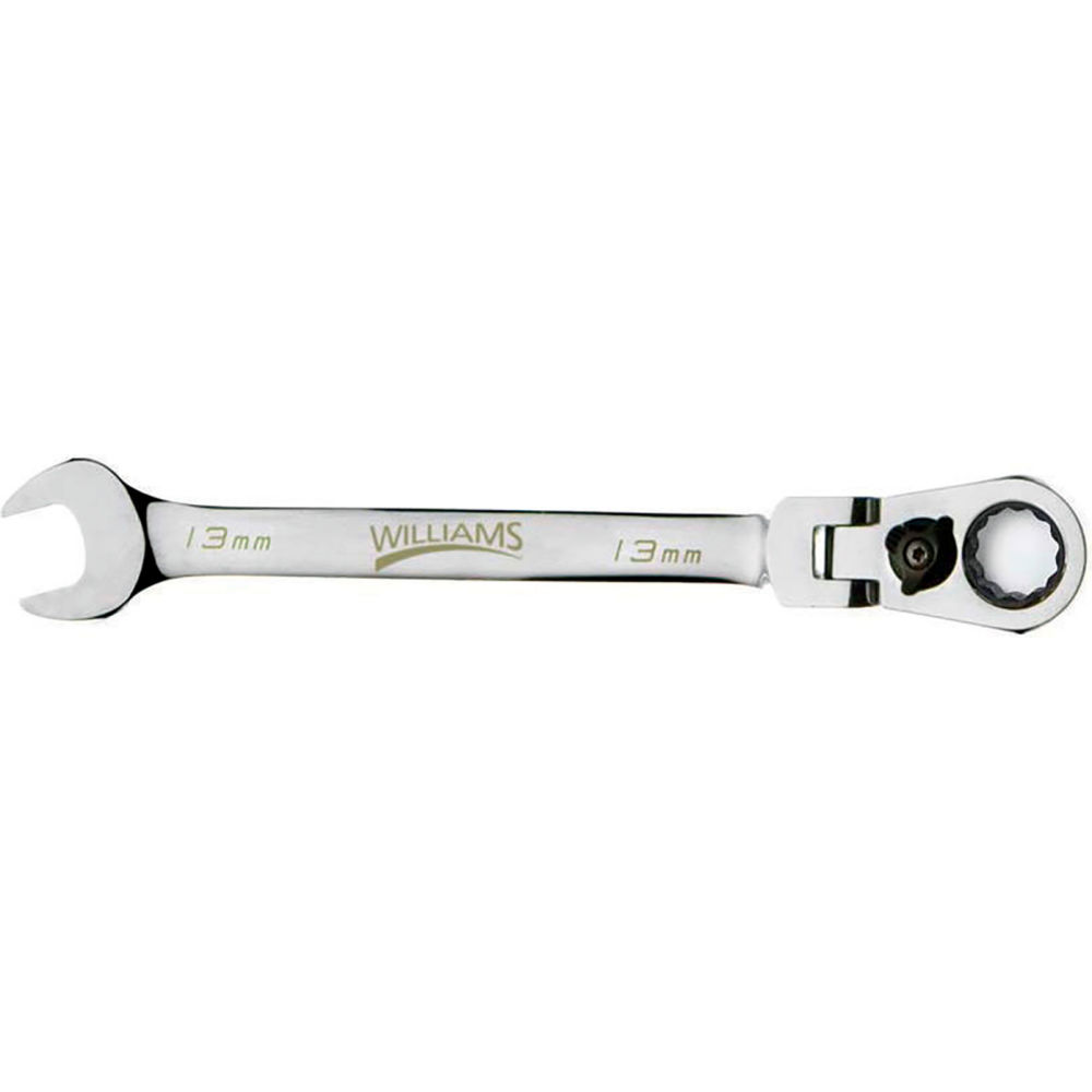 B3193744 10 mm 12-Point SuperCombo Flex Head Combination Wrench - Chrome