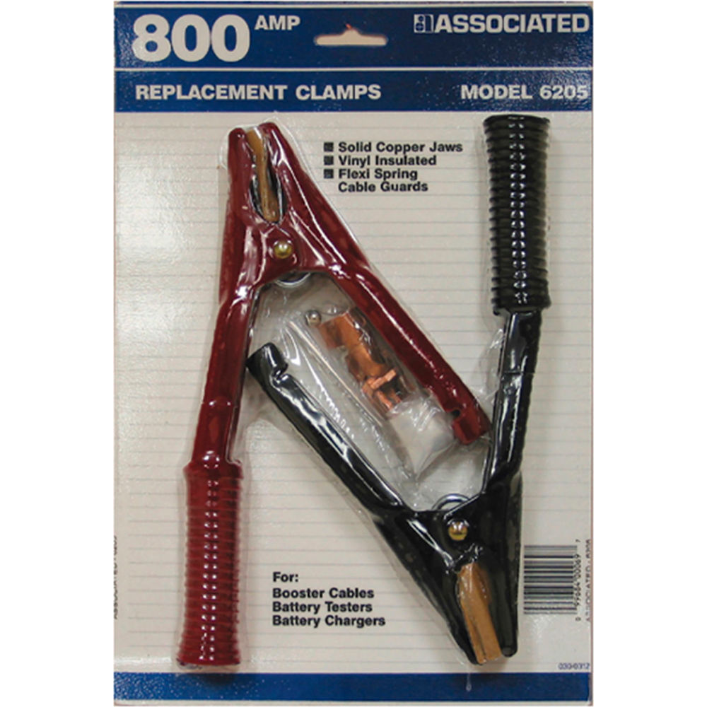 B3214996 Associated 800A Clamp Kit - Black & Red