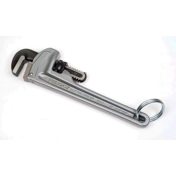 B3193190 18 in. Aluminum Pipe Wrench - Gray