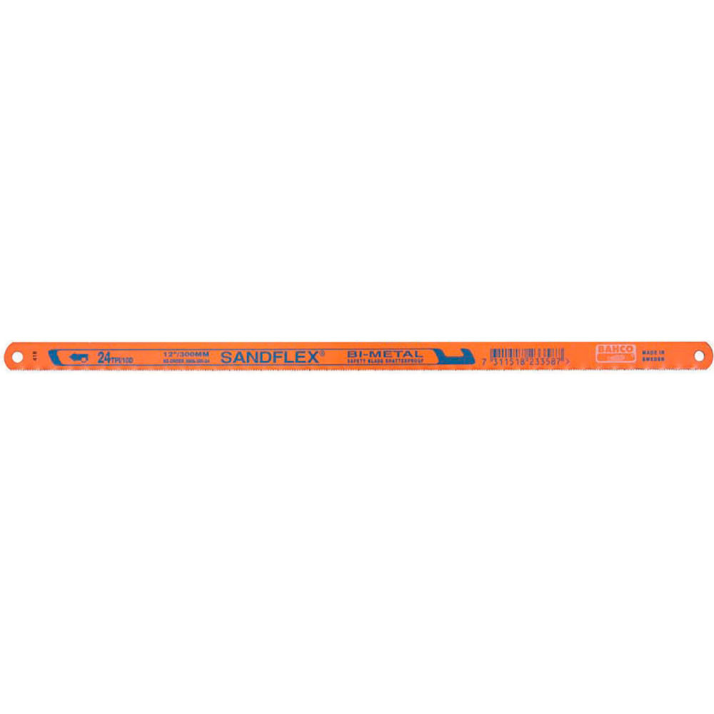 B3193289 Bahco Hacksaw Blade - 12 x 0.5 in. - 18TPI - Pack of 10