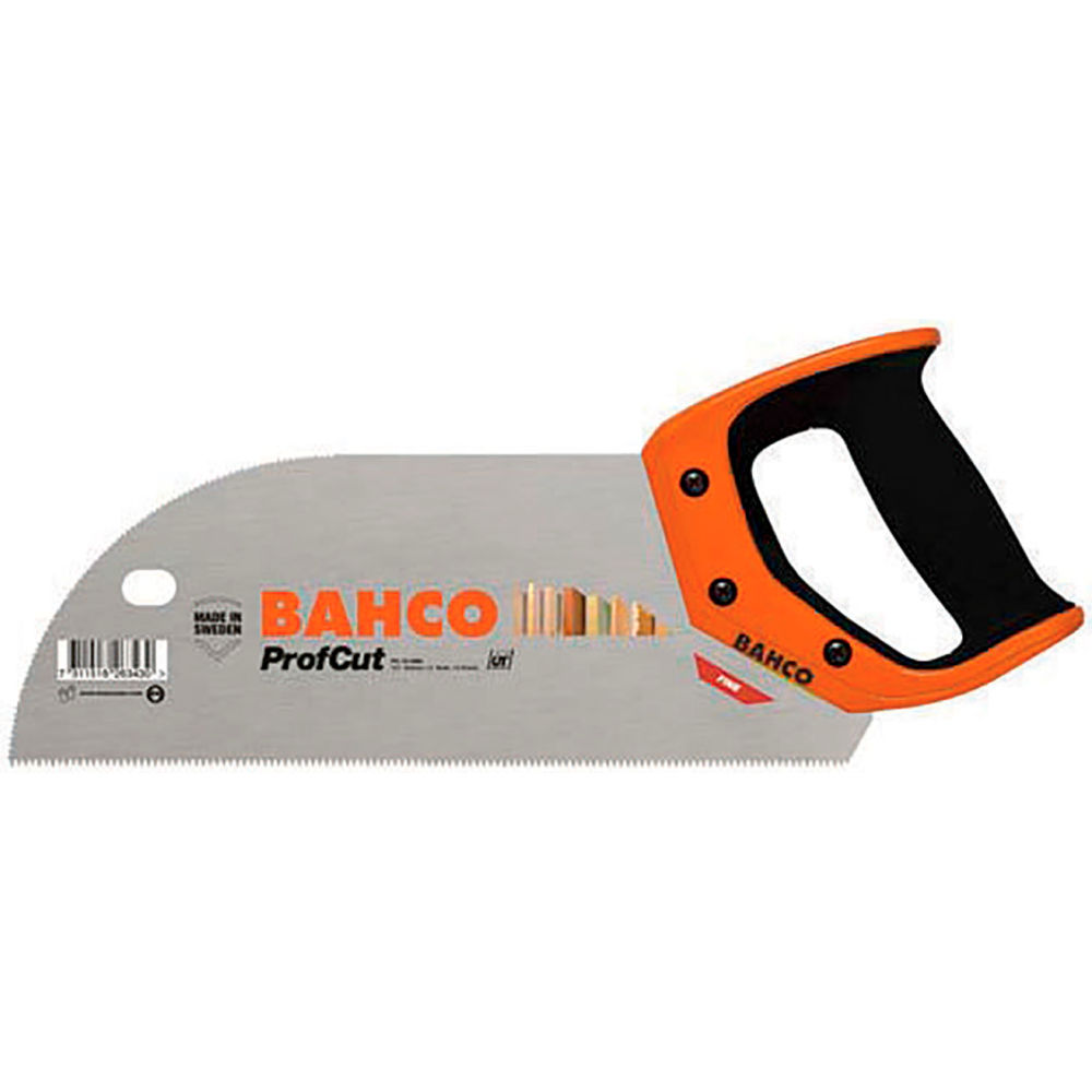 B3193286 Bahco Veneer Saw Procut - 12 in. Blade Length - Black Handle