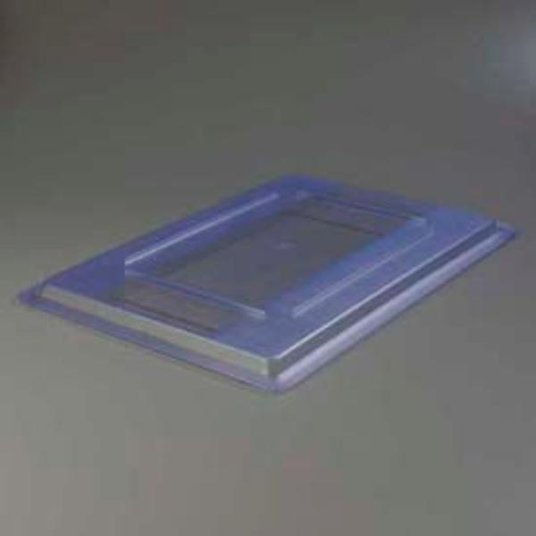 Picture of Carlisle Sanitary Maintenance B638083 Stopples Lid - 26 x 18 in. - Blue