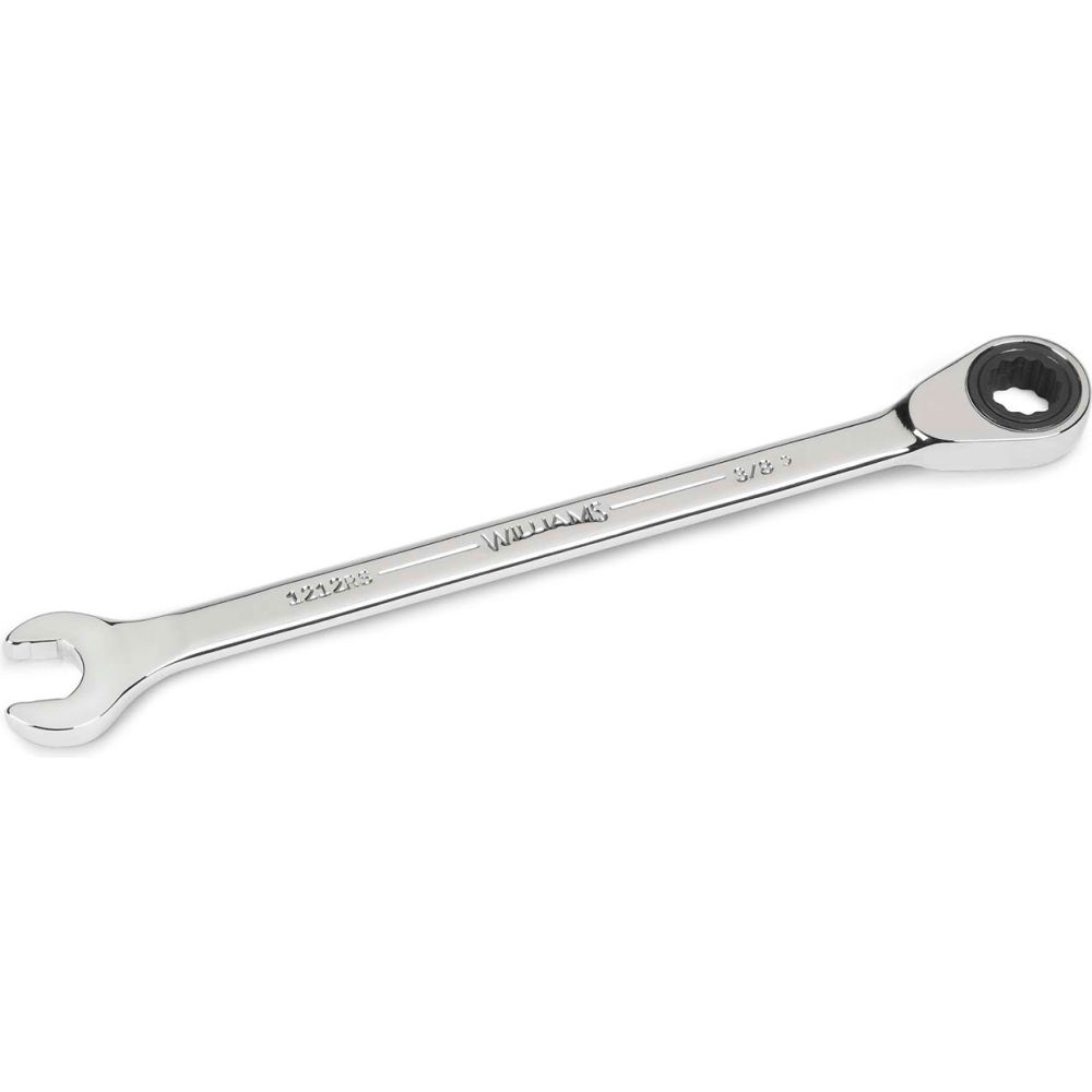 B3193563 12 mm 12-Point Standard Combination Ratcheting Wrench - Chrome