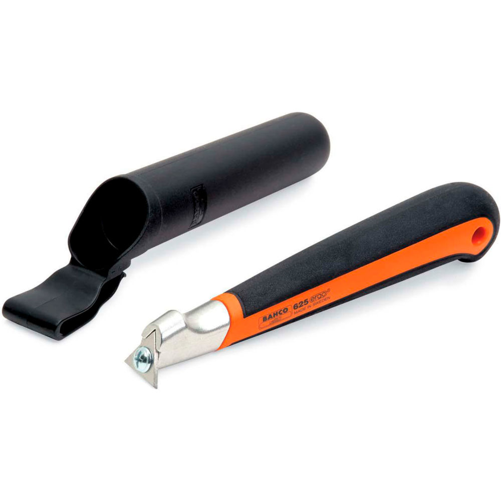B3193255 Bahco 11 in. Pocket Scraper - Orange & Black