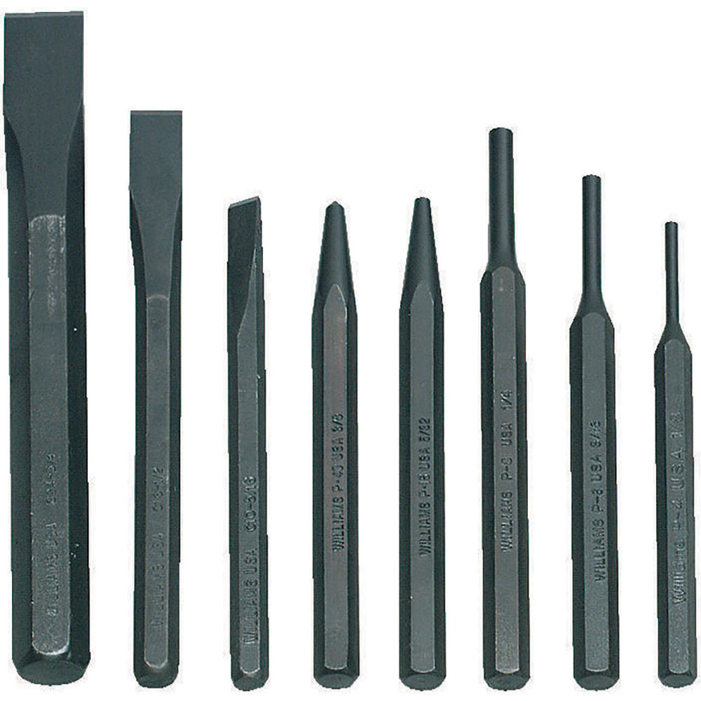 B3191380 Punch & Chisel Set - 8 Piece