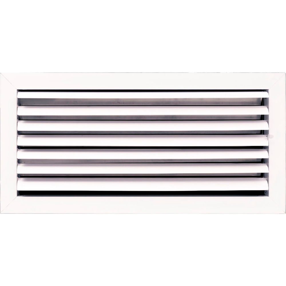B3214426 ACAMINAIRE 1-Way Aluminum Ceiling Diffuser, White - 18 x 8 in.