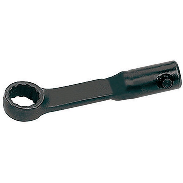 B3193059 1.62 in. Square Drive 15 Deg. Offset 12-Point Box End Torque Interchangeable Head, Fits Z-Shank - Black