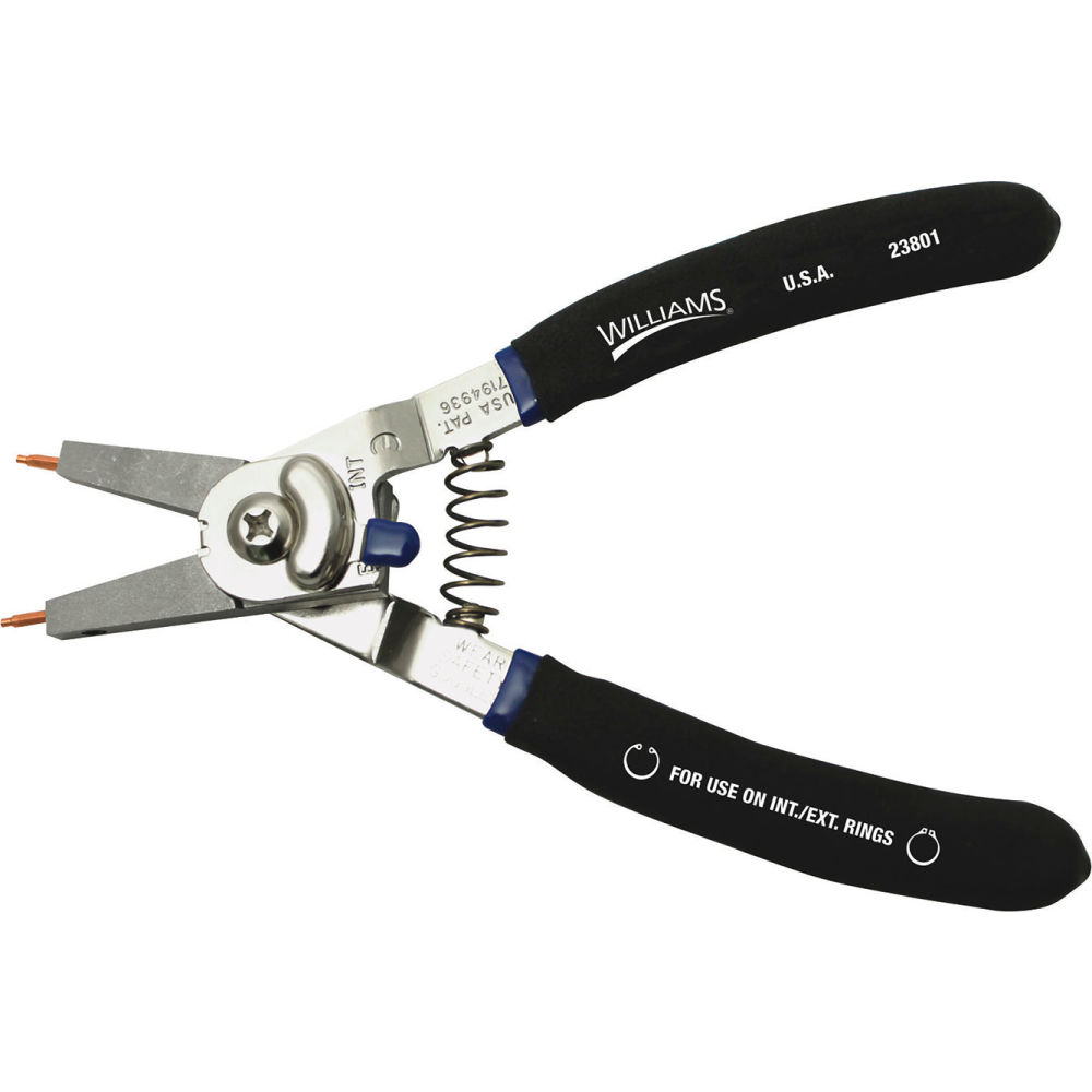B3191207 7.875 in. Convertible Retaining Ring Plier - Black