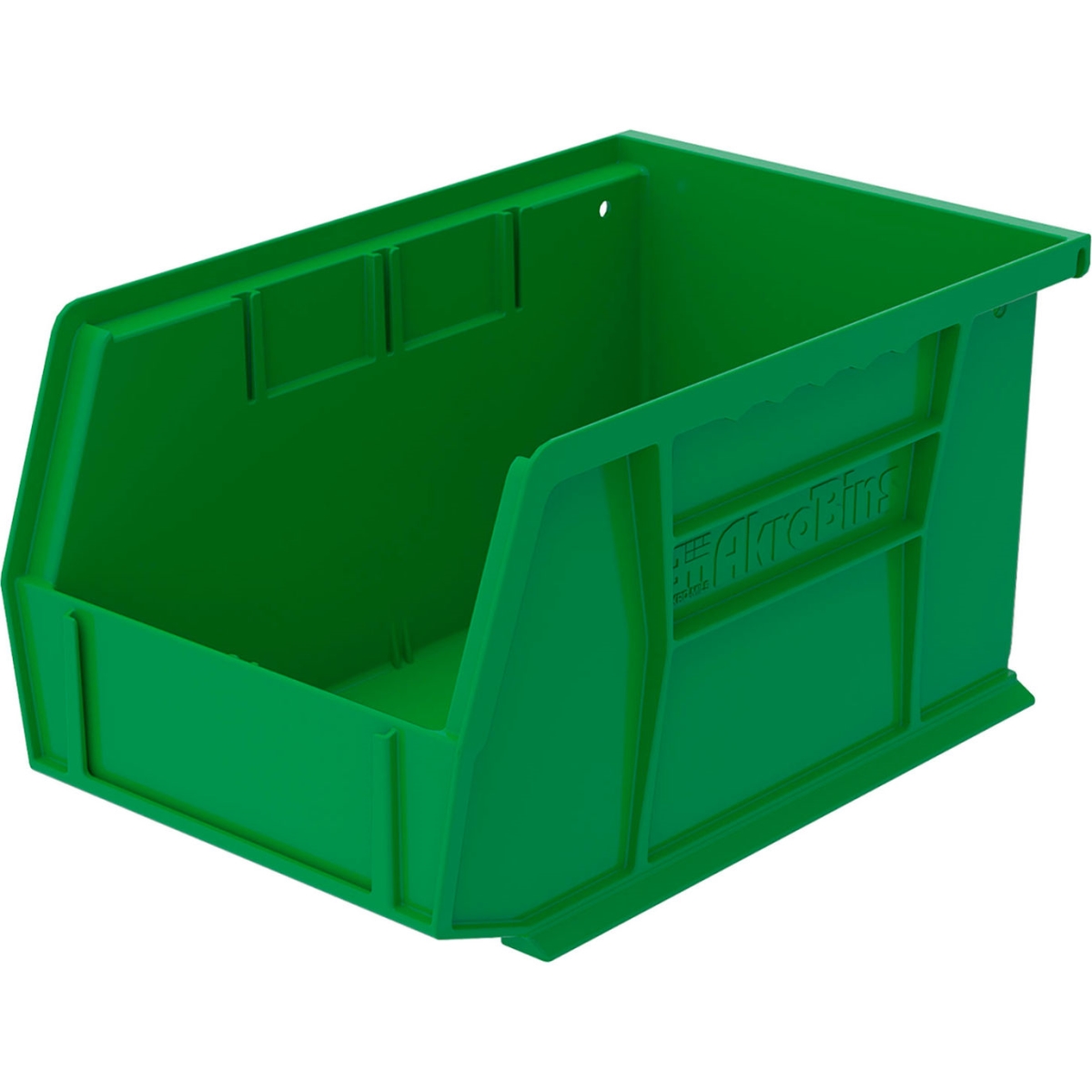 B3775198 AkroBin Plastic Storage Bin, Green - 9.25 x 6 x 5 in.