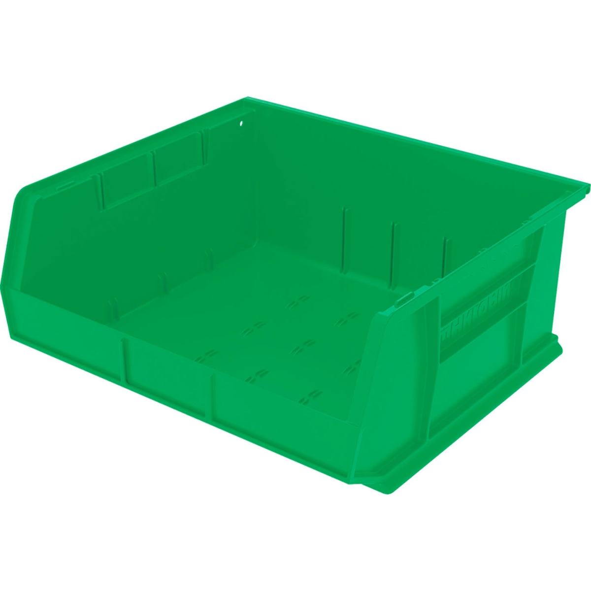 B3775251 AkroBin Plastic Storage Bin, Green - 14.75 x 16.5 x 7 in.