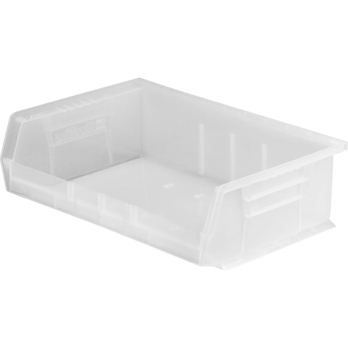 B3775220 AkroBin Plastic Storage Bin, Clear - 10.87 x 16.5 x 5 in.