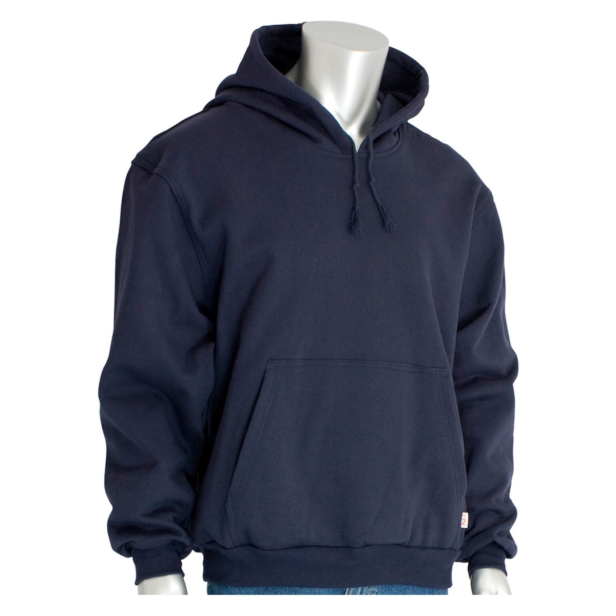 B3186960 Mens AR-FR Pullover Hoodie, Navy - Medium