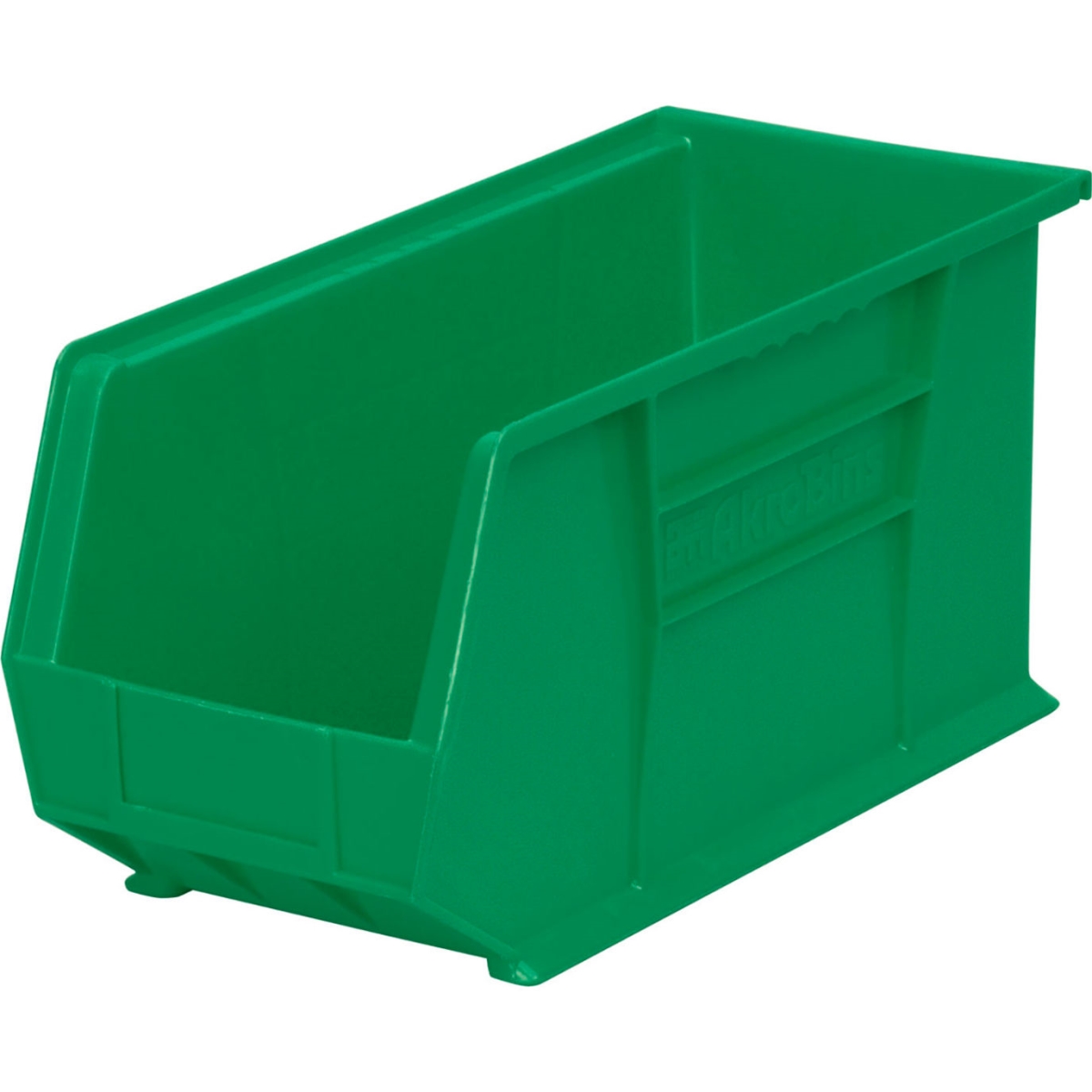 B3775244 AkroBin Plastic Storage Bin, Green - 18 x 8.12 x 9 in.