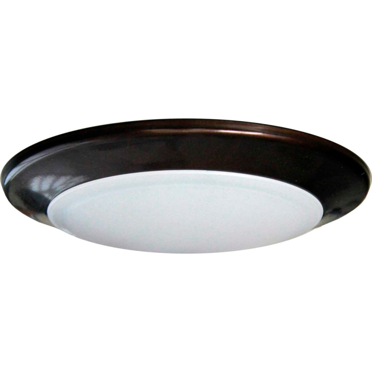 B1646510 6 in. Dimmable LED Can Disk Light with 15W 3000 CCT 1095 Lumen 82 CRI, Bronze