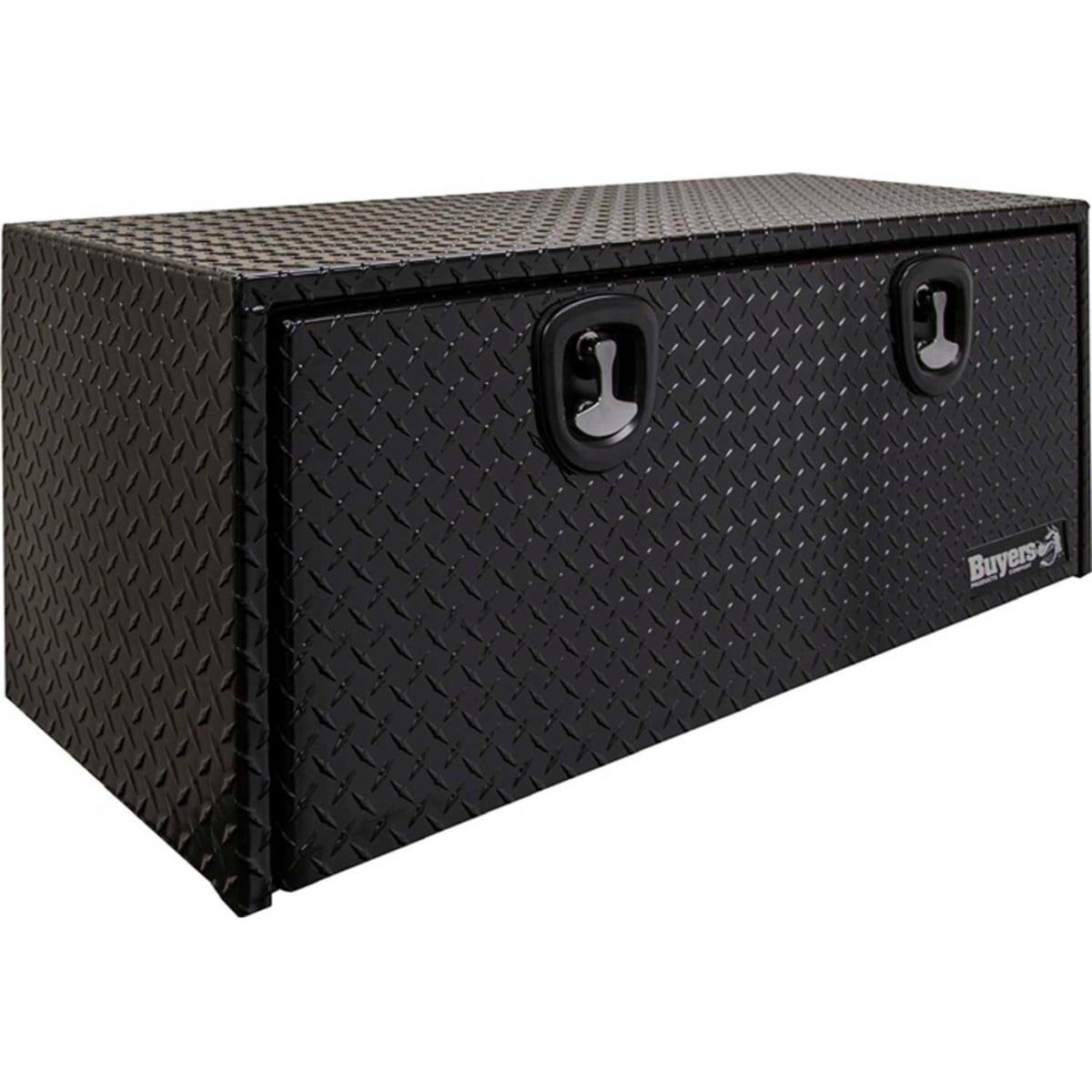 Buyers Products Company 18x18x48 Inch Black Diamond Tread Aluminum Underbody Truck Box - 1725110