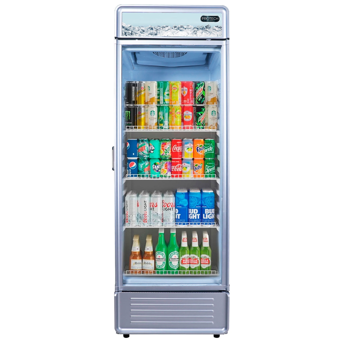 Whynter B3251096 12 cu ft. Protech Merchandiser Display Refrigerator with 1 Glass Door - White