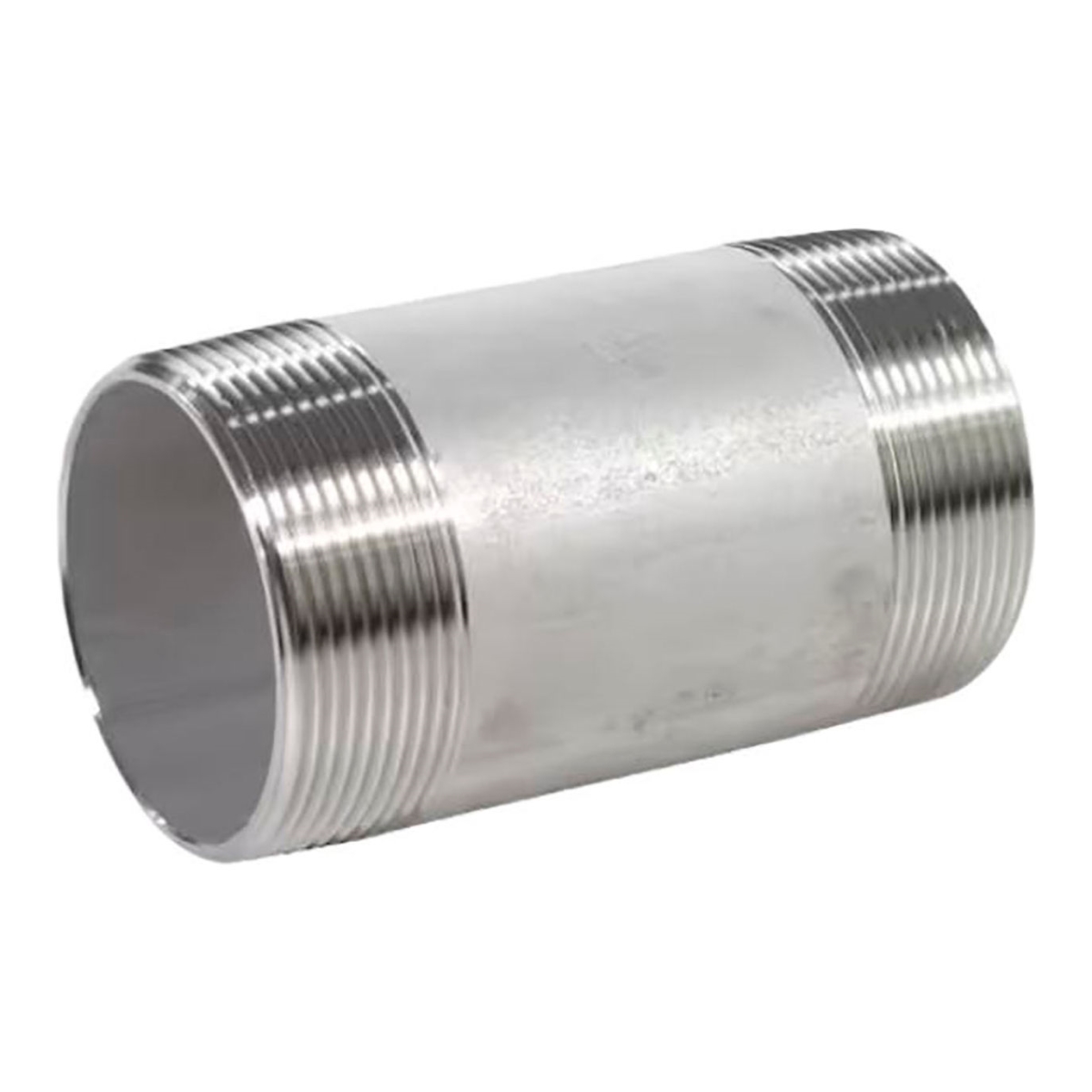 1-1/4inx2-1/2in INDUSTRIAL Schedule 80 304 Stainless Steel Seamless Nipple