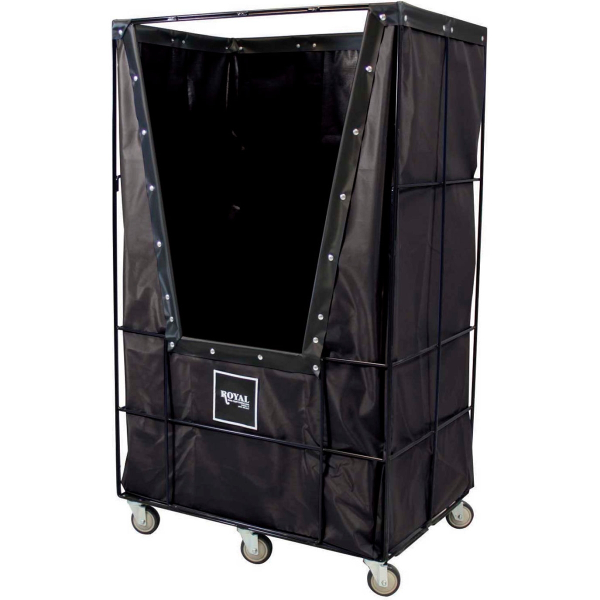B2238233 40 cu ft. Vinyl Bulk Wire Truck, Black