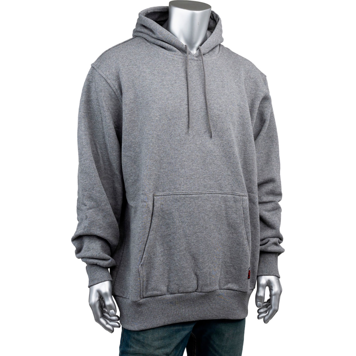 B3186917 Mens AR-FR Pullover Hoodie, Gray - Extra Large