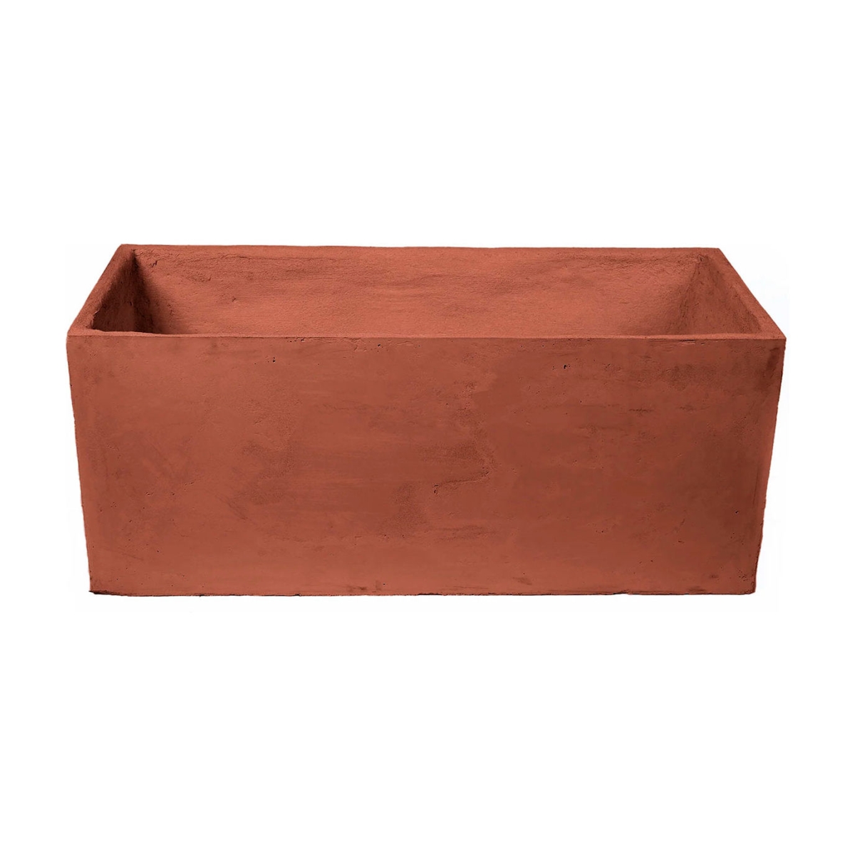 B3252001 Sequoia Indoor & Outdoor Rectangular Pot Planter, Dark Blue - 39.62 x 16.37 x 16.5 in.