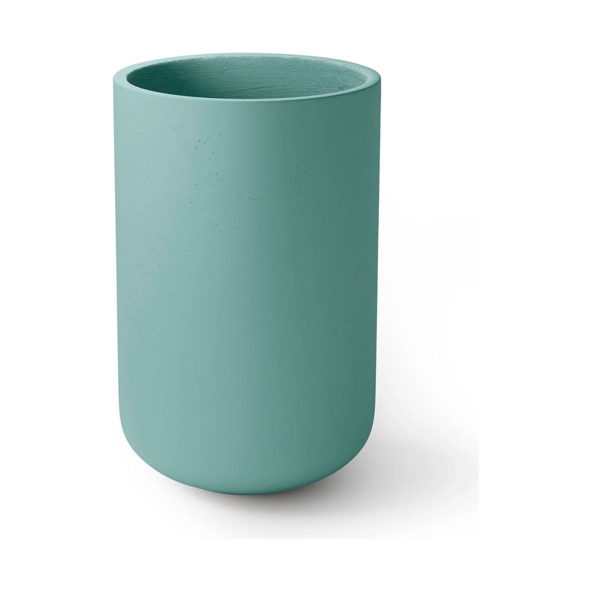 B3252006 Juniper Indoor & Outdoor Round Pot Planter, Licorice - 18 in. Dia. x 17 in.