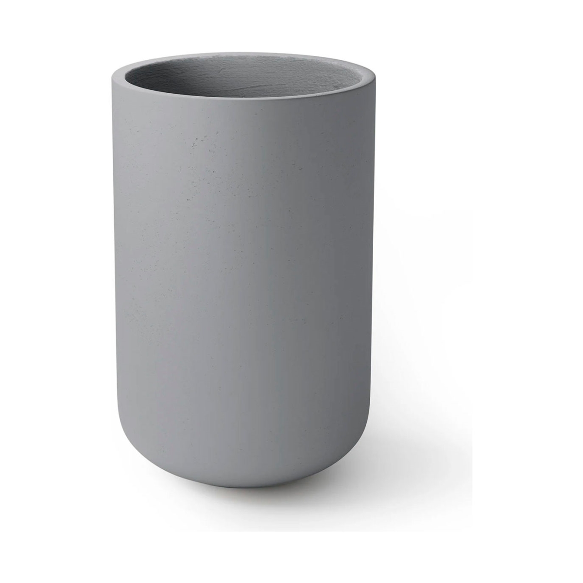 B3251935 Juniper Indoor & Outdoor Round Pot Planter, White - 12 in. Dia. x 15 in.