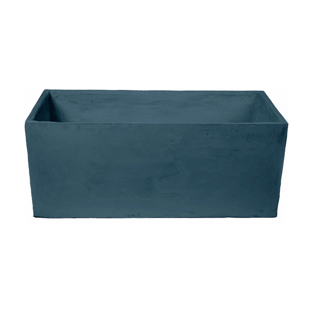 B3251961 Sequoia Indoor & Outdoor Rectangular Pot Planter, Kale - 39.62 x 16.37 x 16.5 in.