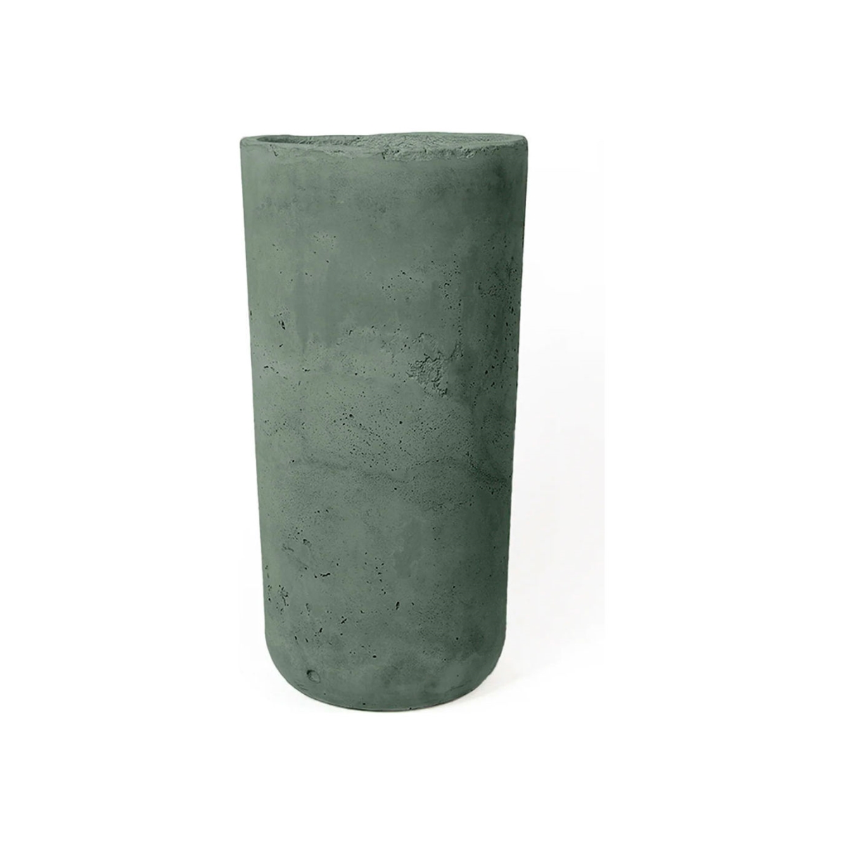 B3251991 Aster Indoor & Outdoor Round Pot Planter, Kale - 10 in. Dia. x 20 in.