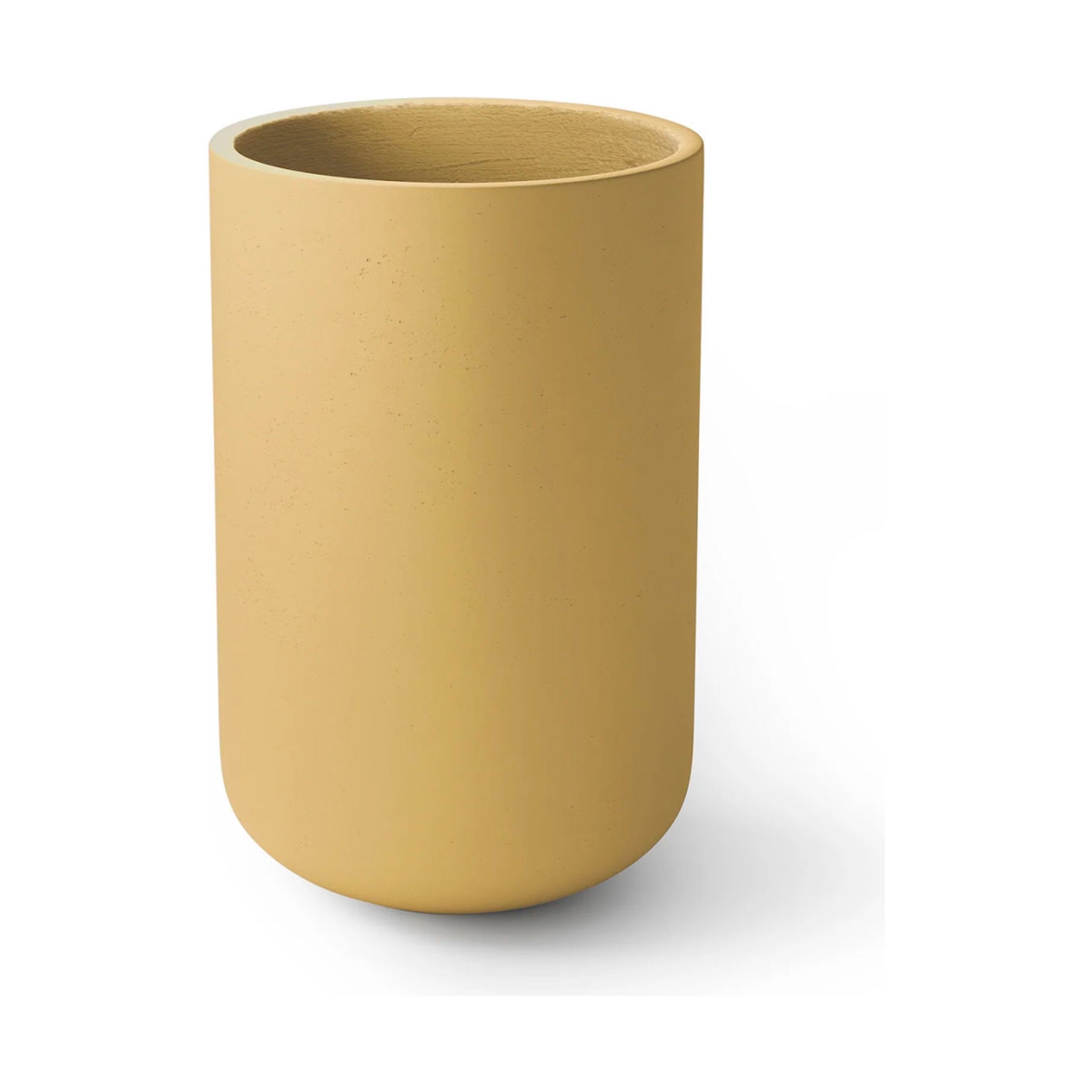 B3251956 Juniper Indoor & Outdoor Round Pot Planter, Stone - 12 in. Dia. x 15 in.