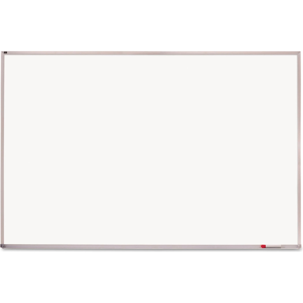 B3167664 96 x 48 in. Quartet Magnetic Dry Erase Porcelain Whiteboard with White Surface & Silver Frame