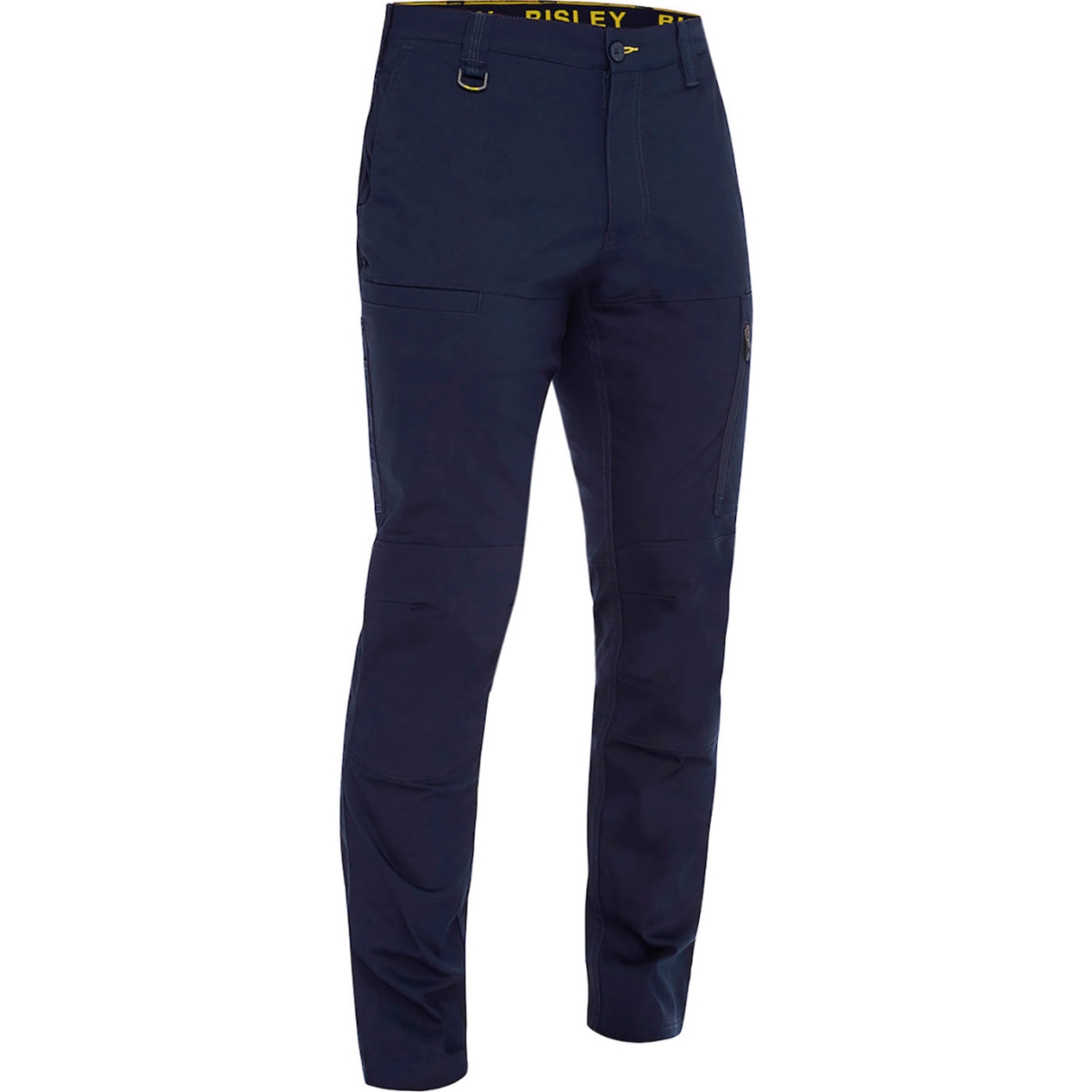 B3186464 Mens Bisley Stretch Ripstop Vented X-Airflow Work Pants, Navy - 32 x 32 in.