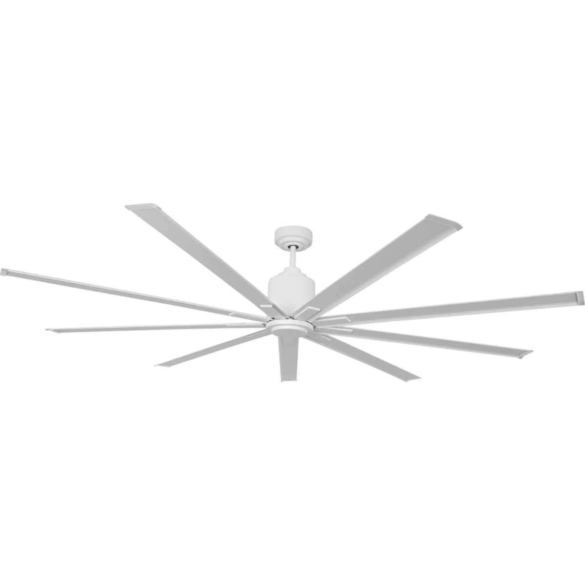 Ventamatic B3189640 96 in. Maxx Air Industrial Ceiling Fan with Remote Control 6 Speed 13000 CFM - White
