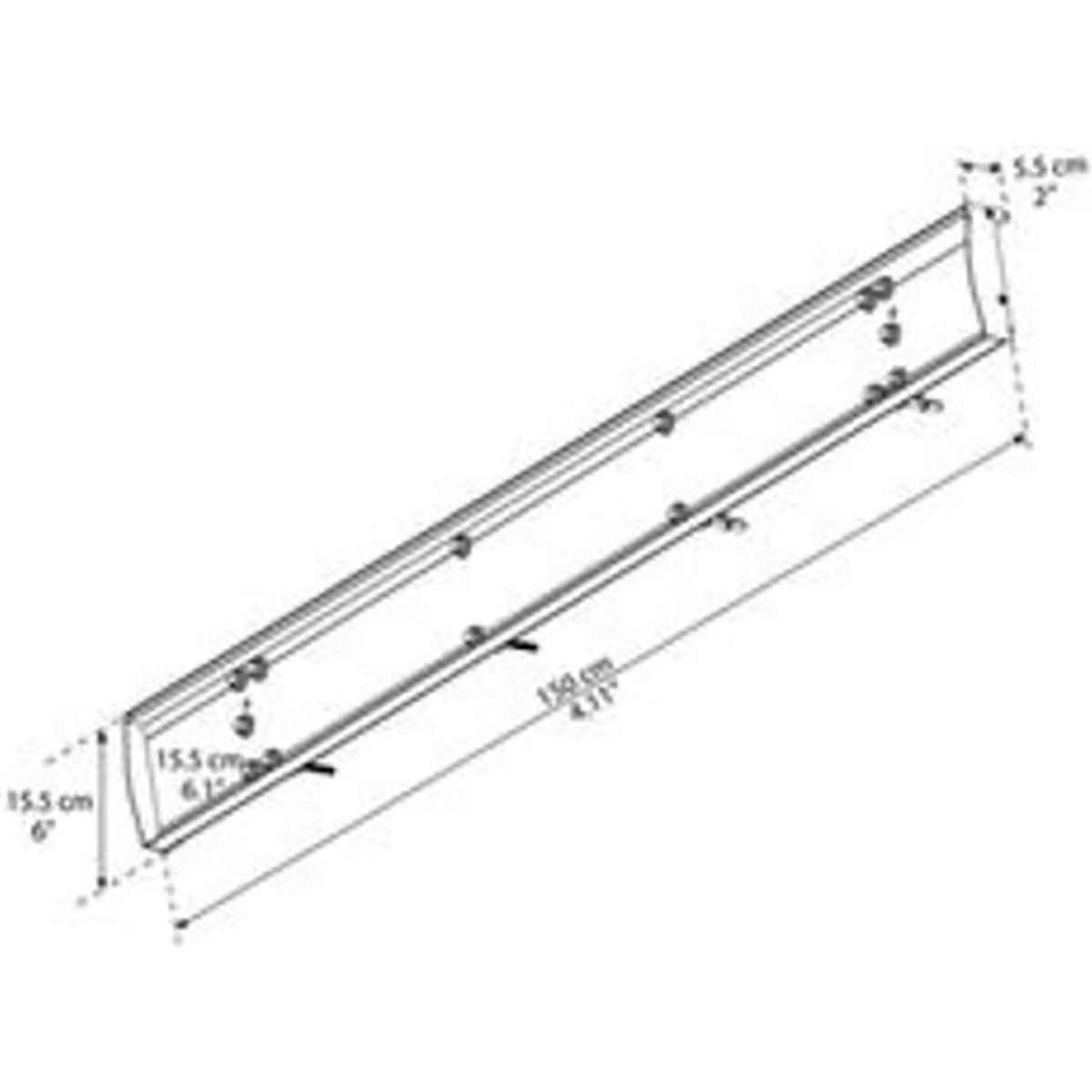 B3234905 10 x 3 ft. Palram Canopia Aquila 3000 Awning, Gray & Solar Gray